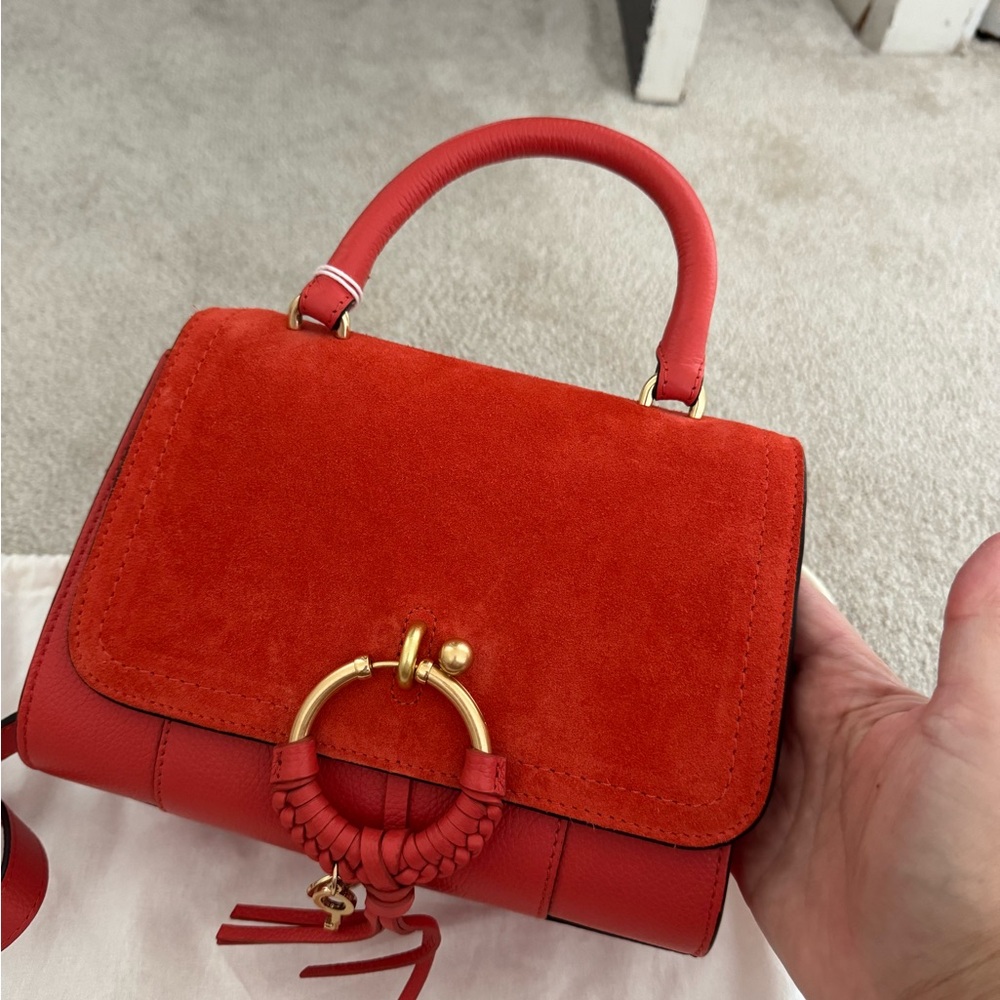 See By Chloe Coral Joan Bag with Removable Strap - Picture 3 of 6